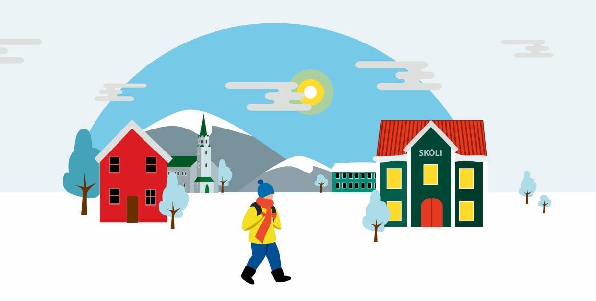 Almannavarnir - veður - grænt