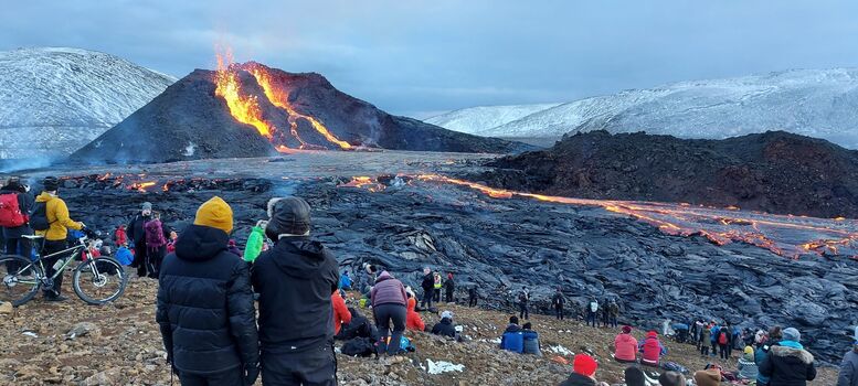 Eldgos á Reykjanesi