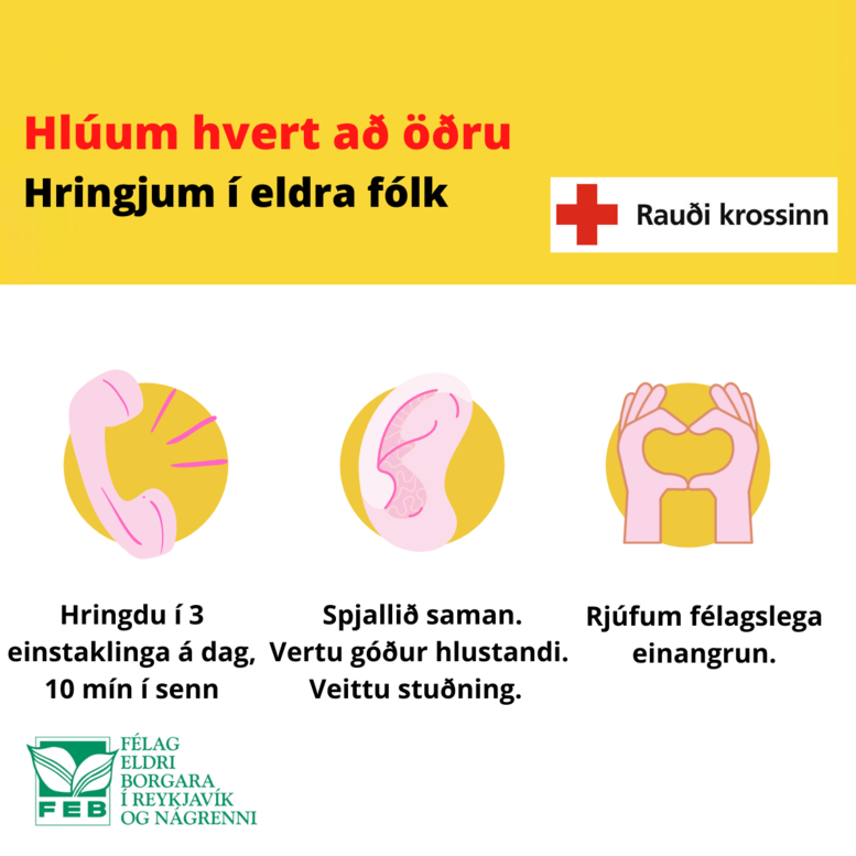 Hringjum í eldra fólk