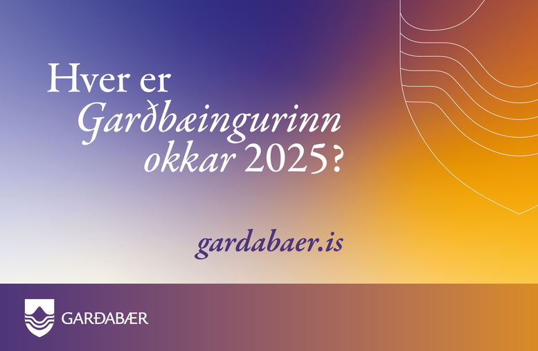 Hver er „Garðbæingurinn okkar 2025“ að þínu mati?