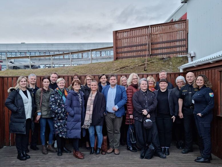 Þátttakendur á kynningarfundi um almannavarnir