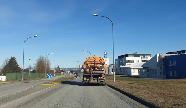 Götuhreinsun að vori