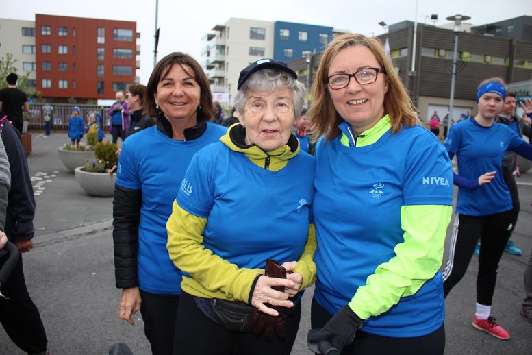 Frá Kvennahlaupinu í Garðabæ 2018.