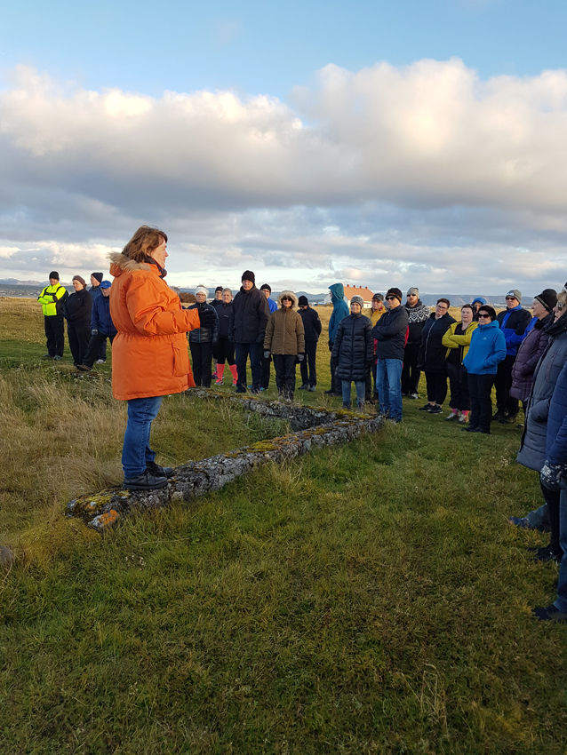 Anna Ólafsdóttir Björnsson leiðir sögugöngu