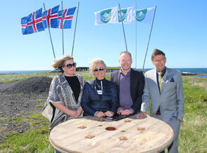 Áslaug Hulda Jónsdóttir, formaður bæjarráðs Garðabæjar, Sigríður Auður Arnardóttir, ráðuneytisstjóri, Guðmundur Ingi Guðbrandsson, umhverfis- og auðlindaráðherra og Gunnar Einarsson,