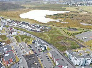 Séð yfir Urriðaholt. Ljósmynd: Þráinn Hauksson, Landslag