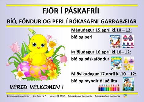 Fjör í páskafríi