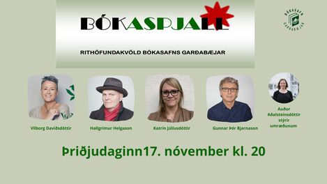 Bókaspjall 17. nóvember 2020