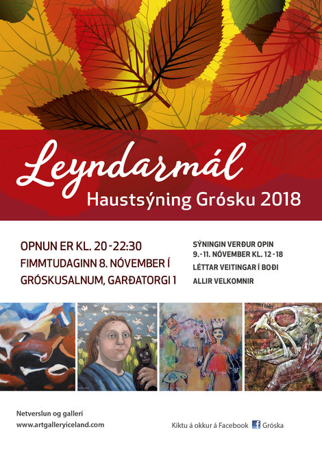 Leyndarmál - haustsýning Grósku