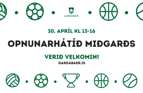 Opnunarhátíð Miðgarðs 30. apríl kl. 13-16