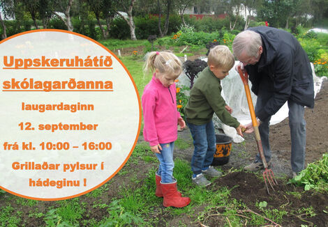 Uppskeruhátíð skólagarðanna