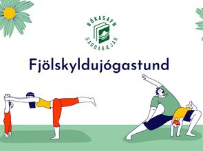 FJölskyldujógastund á Bókasafni Garðabæjar