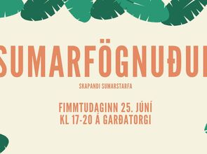 Sumarfögnuður Skapandi sumarstarfa