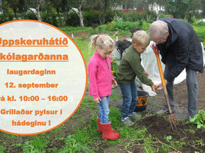 Uppskeruhátíð skólagarðanna